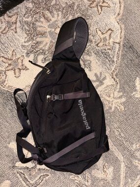 Patagonia Black Crossbody Sling Bag